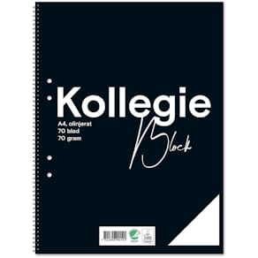 Kollegieblock FW A4 70g 70bl olinj
