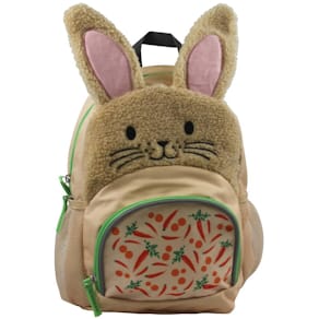 Kinderrucksack DONAU Hase Plüsch, bunt, 22 x 32 x 11 cm