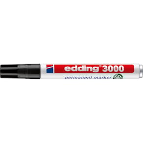 Permanent marker Edding 3000, zwart