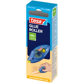 Kleberoller tesa Einweg Non Permanent, blau, 8,5 m x 8,4 mm