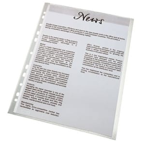 Lomme 85my PP præget A4 SÅ (100)