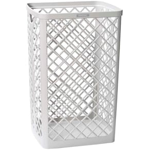 Affaldsspand Katrin 40 L hvid plast, 320x250x500 mm