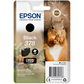 Bläckpatron EPSON C13T37814010 Svart