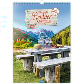 Bildkalender TRÖTSCH Rentner 2026, 30 x 42 cm, 12 Blätter