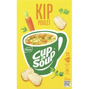 Instantsoep Knorr Cup-a-Soup, kip, pak van 21 zakjes