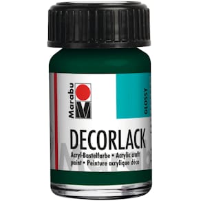 Acryllack Marabu Decorlack, tannengrün, 15 ml, Glas