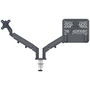 Monitorarm Leitz Ergo, grå, 1 stk