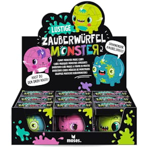 Drehpuzzle MOSES.VERLAG Zauberwürfel-Monster