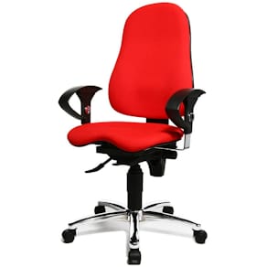 Drehstuhl Topstar Sitness 10, rot