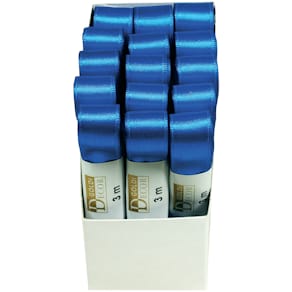 Geschenkband Goldina Doppelsatin, 15 mm x 3 m, aquablau