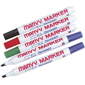 Märkpenna Marvy 480 B Svart, permanent, konisk