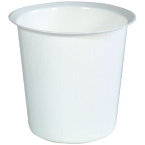 Papperskorg Vit, 22L, plast