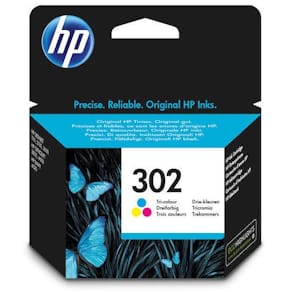 Bläckpatron HP F6U65AE 302 c/m/y