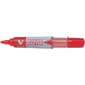 Whiteboard-Marker Pilot V Board Master Begreen, M, rot