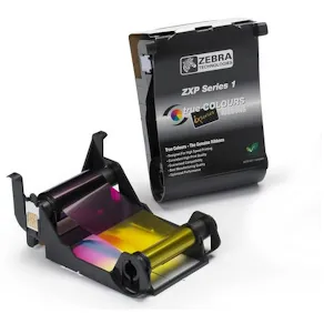 Färgband ZEBRA YMCKO, ZXP Series 1