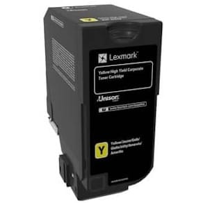 Lasertoner Lexmark 84C2HYE, gelb, High Yield (RP), 16.000 Seiten