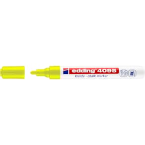 Krijtmarker Edding 4095, neon geel