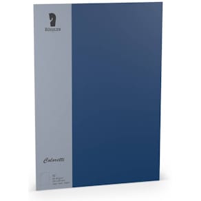 Briefbogen Rössler Coloretti, A4, 80 g/m², 10 St., jeans