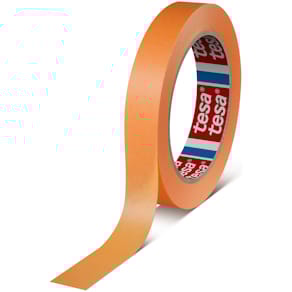 Afdækningstape tesa 4342, 19 mm x 50 m, 85 µm, orange, 8 ruller