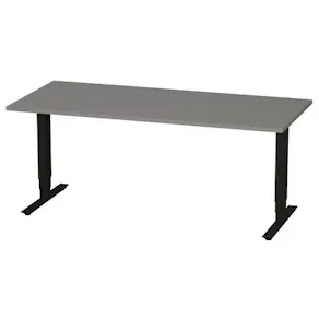 Bord höj/sänk Pro 1800x800 grå/svart