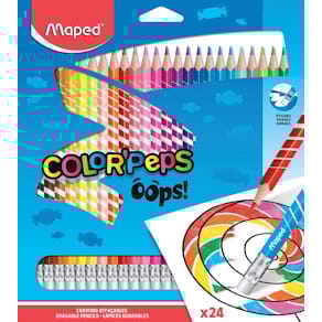 Kleurpotloden Maped Color'Peps Oops, 24 stuks, kartonnen etui