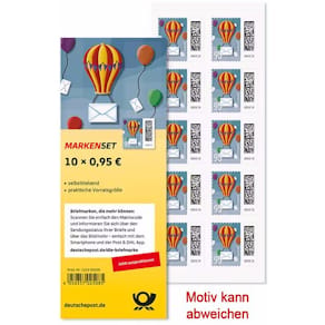 Briefmarke Deutsche Post, 0,95 €, SK, 10er Pack