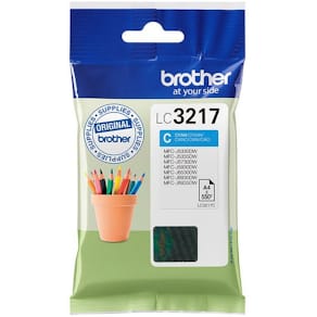 Bläckpatron BROTHER LC3217C Cyan