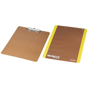 Klemmbrett DONAU Life, Karton, A4, neongelb