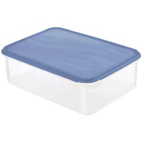 Frischhaltebox Rotho Rondo, eckig, 5 l, blau