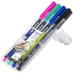 Permanent pen STAEDTLER Lumocolor 318 0,6 mm, assorterede farver,