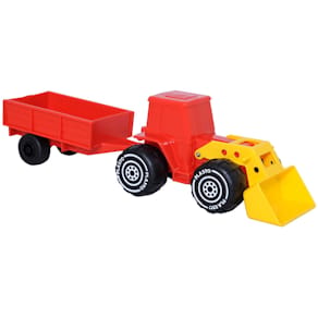 Traktor med släp PLASTO 33cm