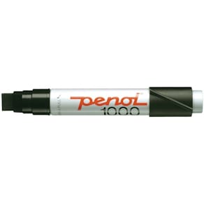 Marker Penol 1000 3–16 mm skrå spids, sort, 10 stk
