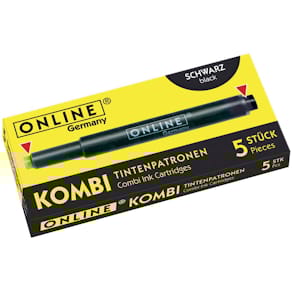 Tintenpatronen Online Kombi, 5 Stück, schwarz