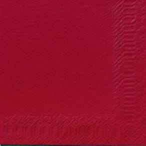 Frokostserviet Duni Ecoecho 3-lags, rød 33x33 cm, 1000 stk