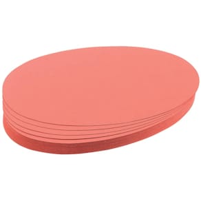 Moderationskarte FRANKEN, 11 x 19 cm, rot