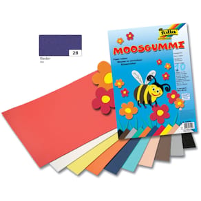 Moosgummi Folia, 2 mm, flieder