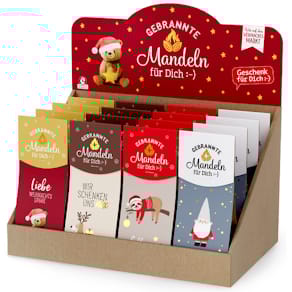 Gebrannte Mandeln FÜR DICH Happy Christmas, sortiert