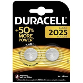 Knapcellebatteri Duracell CR2025 lithium 3V