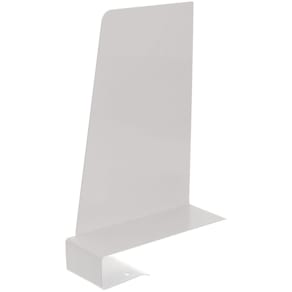 Klämbokstöd Vit, klämma höger, 19cm