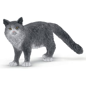 Spielzeugfigur SCHLEICH Maine-Coon Katze, 8 x 3 x 4,1 cm