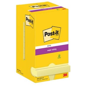 Notes POST-IT SS 76x76mm gul