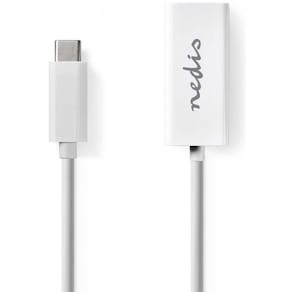 Adapter NEDIS USB-C ha - RJ45 ho 0,15m