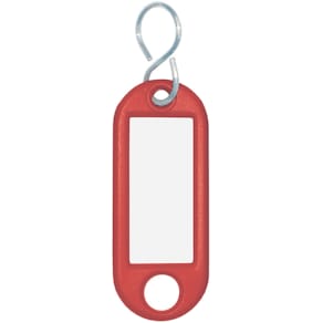 Schlüsselanhänger WEDO, farbig sortiert, 100 Stück