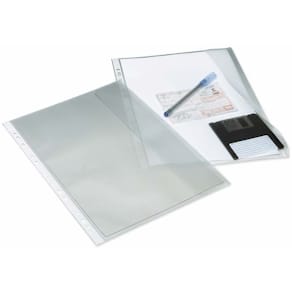 Dokumentlomme Bantex transparent A4, 10 stk