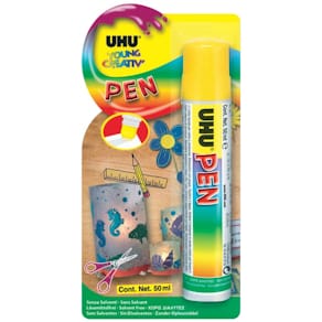 Klebestift UHU Young Creativ Glue Pen, 50 ml, transparent