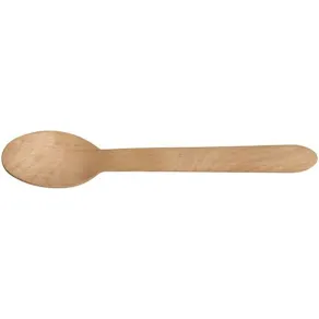 Bestick Matsked vaxat trä 16,5cm 100/fp