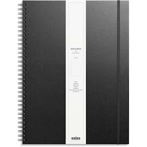 Skriveunderlag Mayland A3 sort karton, 10 stk