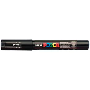 Paintmarker Uni POSCA PC-1MC, 0,7-1 mm, zwart