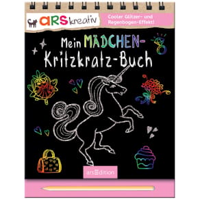 Kritzkratz-Buch ARS Edition Mädchen