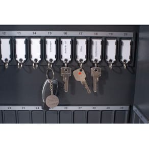 Nøkkelring PAVO magnetisk sort (50)